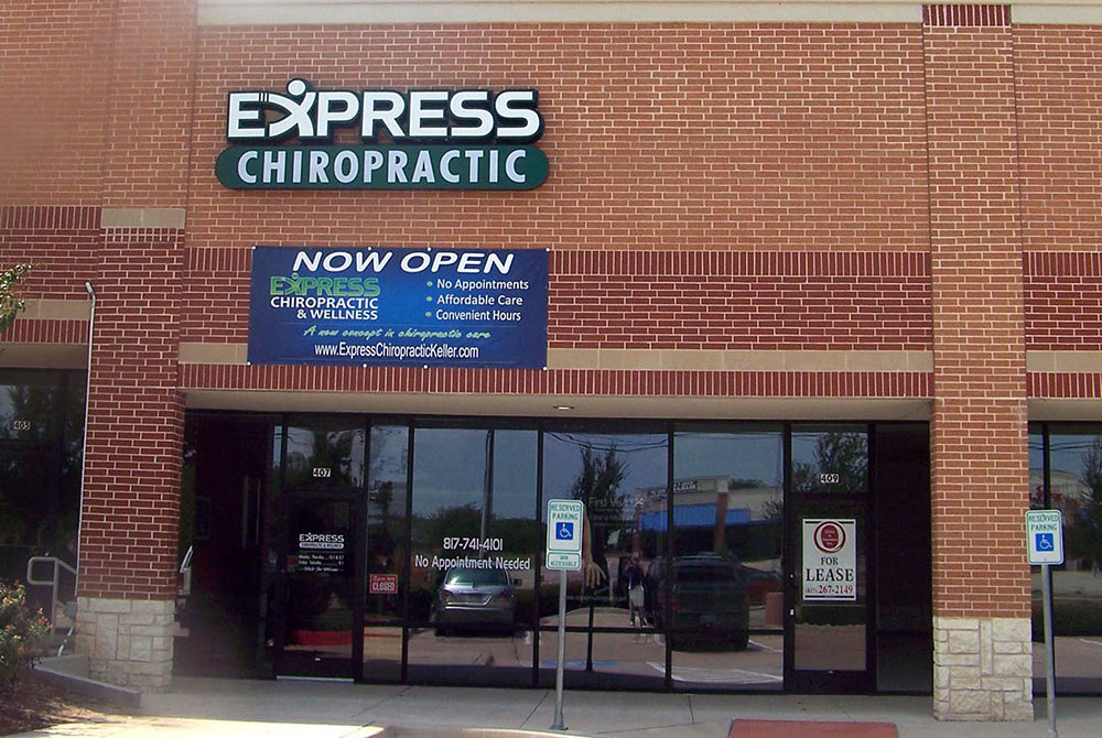 Express Chiropractic Keller Outside Clinic